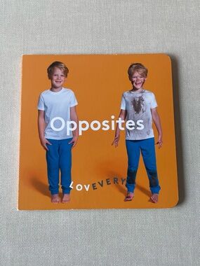 Lovevery ‘Opposites’ Board Book - Month 17-18
